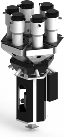 Gravin Mix Extrusion, versão de 6 componentes